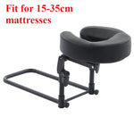 coussin tête massage mousse mémoire forme support métallique réglable matelas gris noir facial intégré