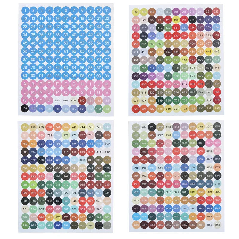 diamant multicolores adhésives boîtes rangement mosaïque artisanal lettres chiffres guide taille
