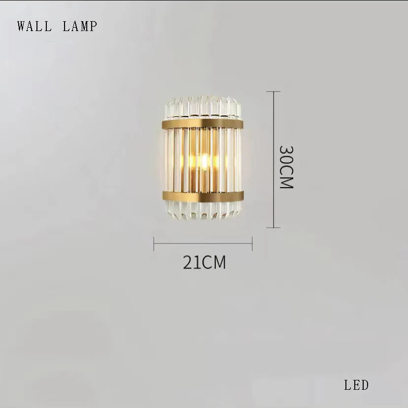 lampe suspendue moderne suspension tube verre transparent cuir marron lustre salon minimaliste