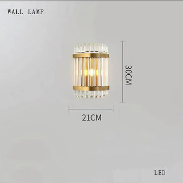 lampe suspendue moderne suspension tube verre transparent cuir marron lustre salon minimaliste