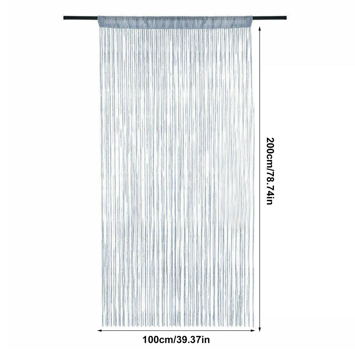 rideau franges multicolore moderne opacité eyelets extérieur polyester chambre salon decoration