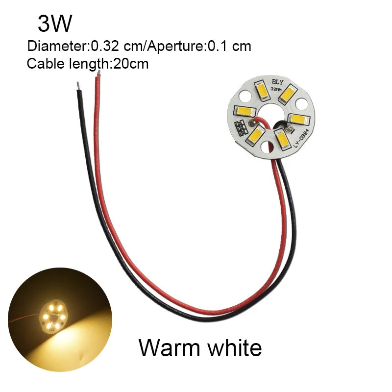 plaque led argentée jaune 5v 10w 30w adhésif moderne diodes 5730