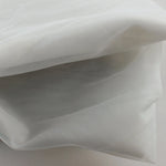 voile polyester blanc translucide texture fine classique décoration bricolage 160cm large elastique respirant