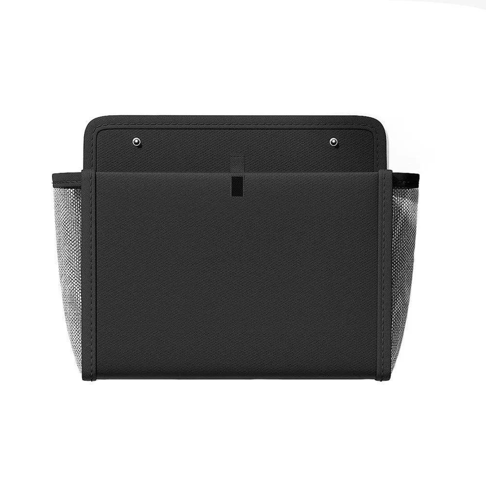 rangement sac noir suspendu voiture rv poubelle poches mesh transparent fonctionnel