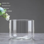 terrarium verre transparent plantes artificielles décoration miniature intérieur moderne décoratif
