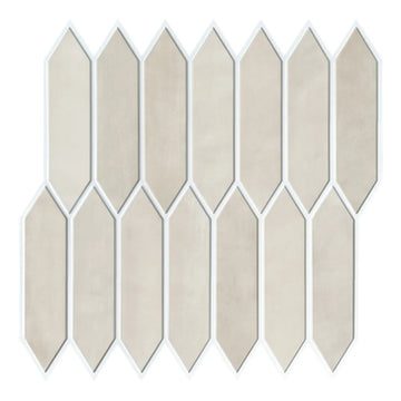 revêtement mural 3d autoadhésif imperméable moderne beige clair texture 3d lignes noires chambre cuisine