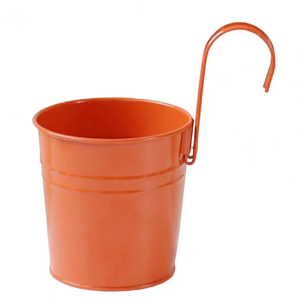 pots suspensibles fleurs couleurs modernes crochets détachables matériaux fer minimalistes