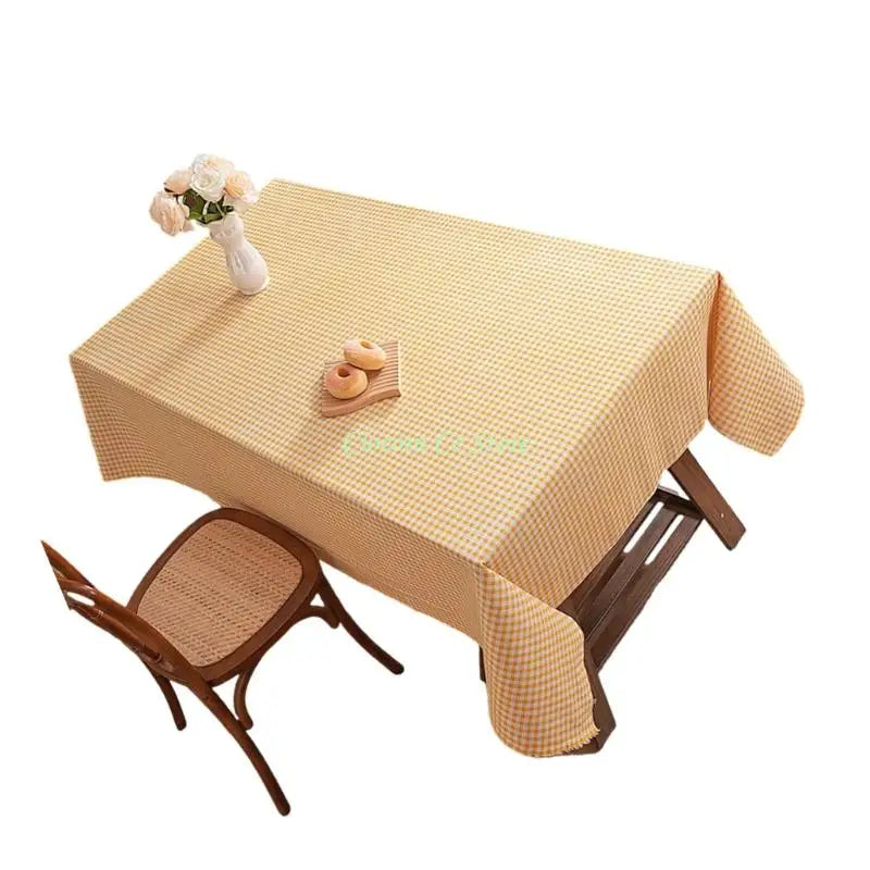 nappe verte carreaux polyester réutilisable classique cuisine 150x100 150x150 150x180