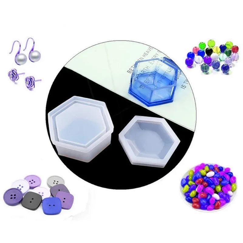 moules bijoux silicone blanc bleu rose violet vert brillants modernes boutons boucles doreilles set
