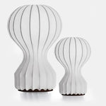 lampe table moderne blanc rayures verticales adhésif base lampe 10W LED chambre coucher(toucher interrupteur)