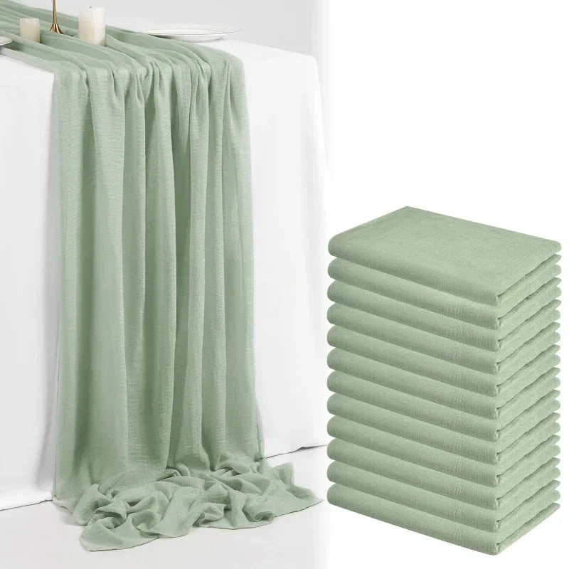 serviettes table uni moderne bleu clair vert pastel blanc rouge foncé rose pâle party