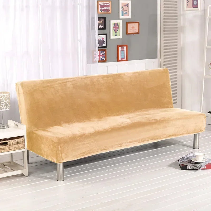housse canapé velours gris extensible canapé lit futon moderne lavable amovible