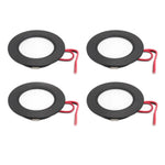 projecteurs led spots argent blanc noir 12v modernes 3w opaques industriels ccs certifications rohs