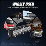 lampe led travail noir tout terrain clips vis condensateur atv suv moto vtt
