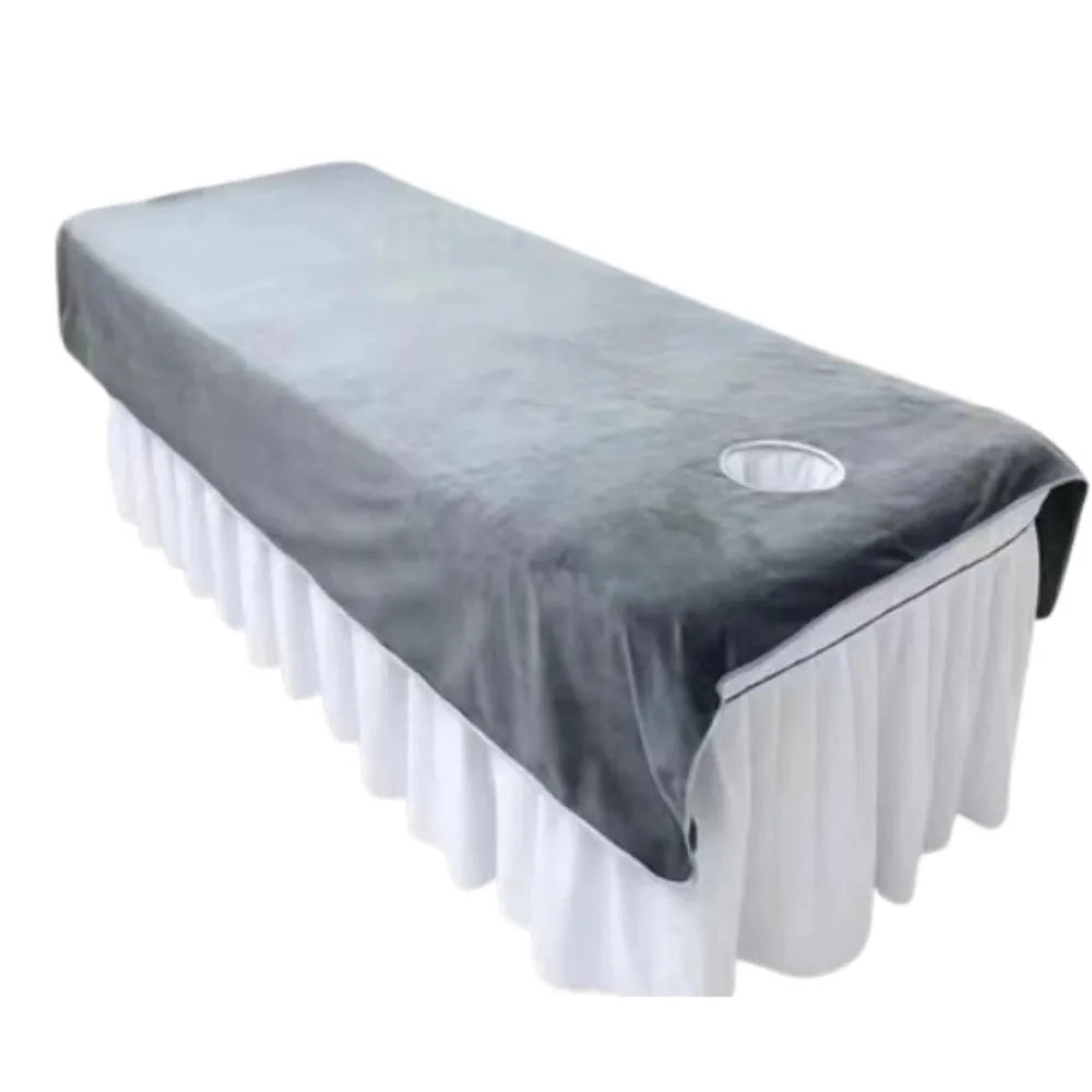 drap massage uni fibre bambou rose clair blanc moderne confortable 80x200cm 120x200cm