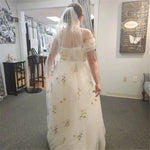 voile mariée blanc fleurs colorées transparent classique romantique erotique erotique erotique erotique salopes salopes