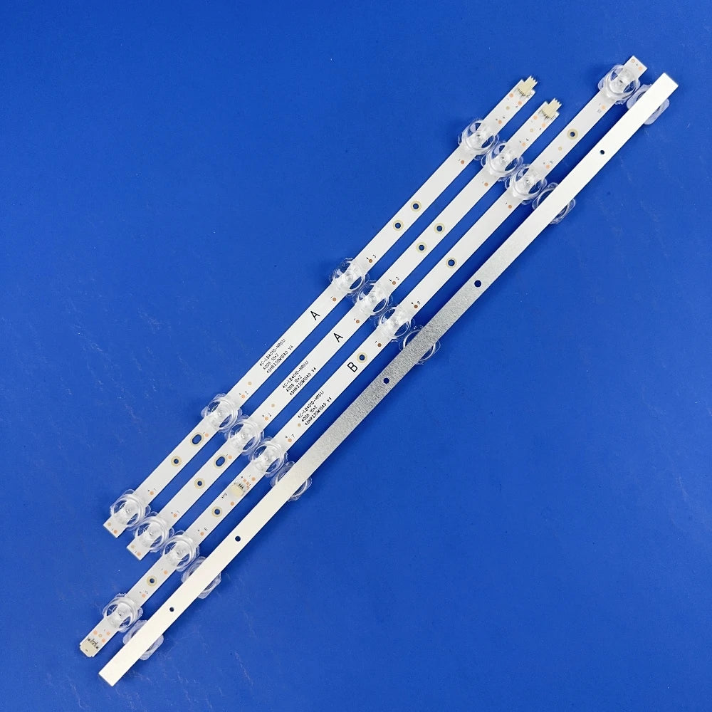 bande led blanc moderne 10led 745mm adaptateur 110 240v connecteurs télévision