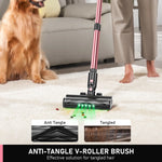 aspirateur sans fil rechargeable 45 minutes modes aspiration brosse multifonctionnelle tapis animaux