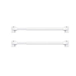 Tringle à rideau extensible blanche sans perçage sur fenêtre