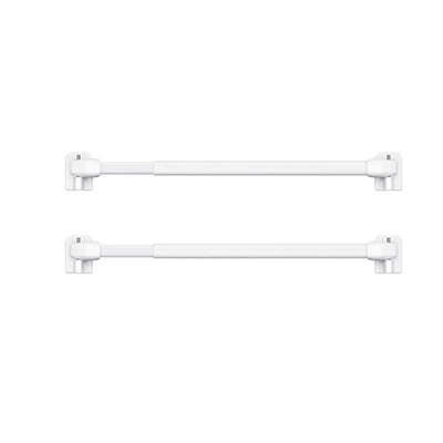 Tringle à rideau extensible blanche sans perçage sur fenêtre