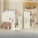 rangement cuisine blanc hexagones moderne multi usages étages poignées condiments outils