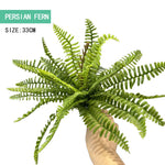 plantes artificielles feuilles fines vertes brunes modernes accrochables extérieures decoration murale naturelle