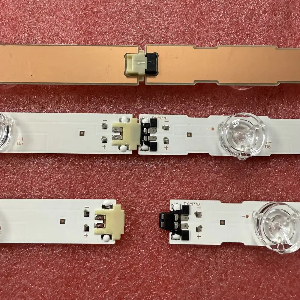 bandes led blanc doré clips modernes rétro éclairage connecteurs aluminium led fixations opaques