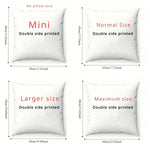 taies d'oreiller personnalisées imprimées chien blanc moderne maison hospitalière 1pc 2pcs 4pcs