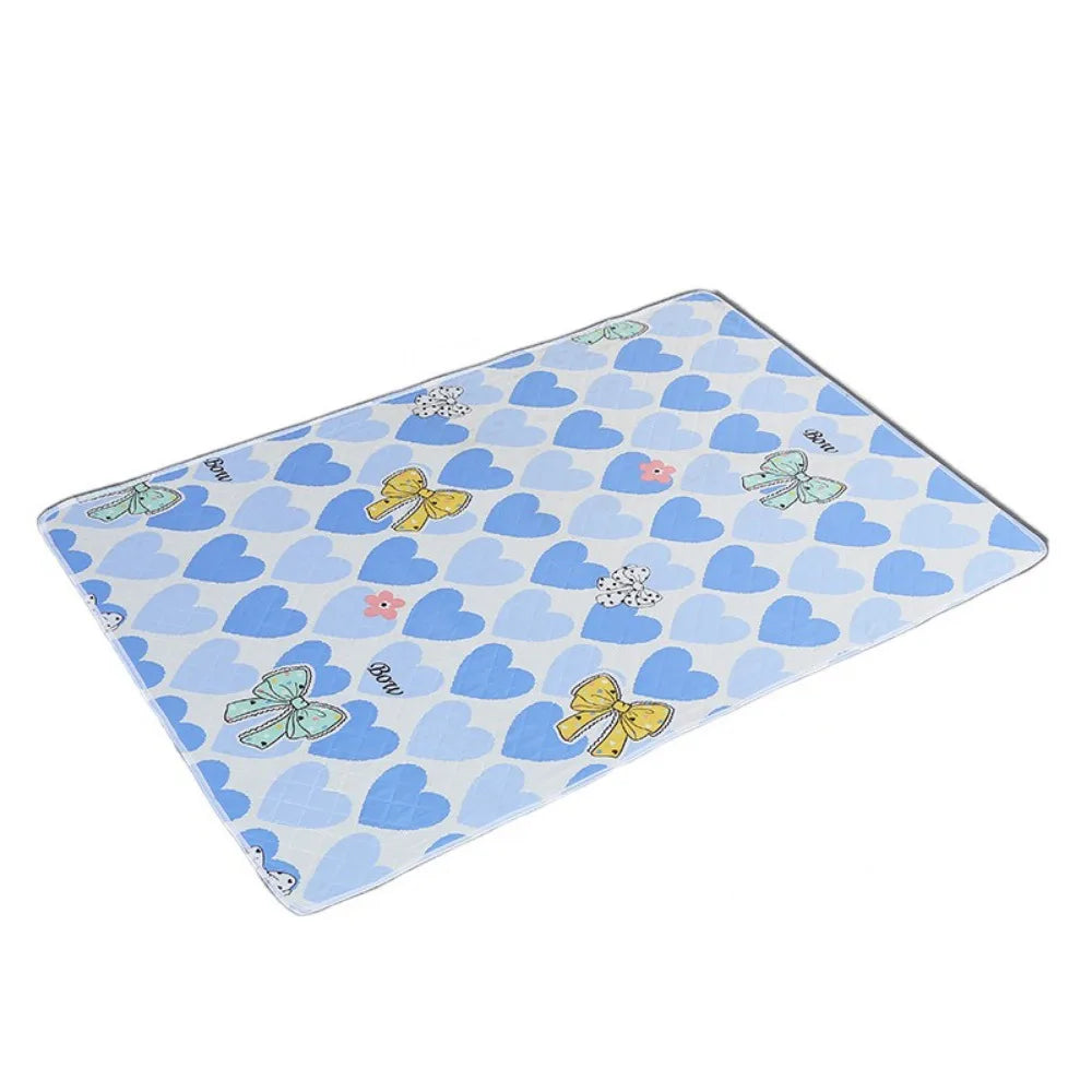 tapis absorbant imperméable dessin animé motifs floraux coeurs moderne confortable enfants adultes gris blanc