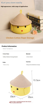 boîtes rangement tressées jaune beige enfantines decoratives chapeaux livres fleur artificielle simple moderne