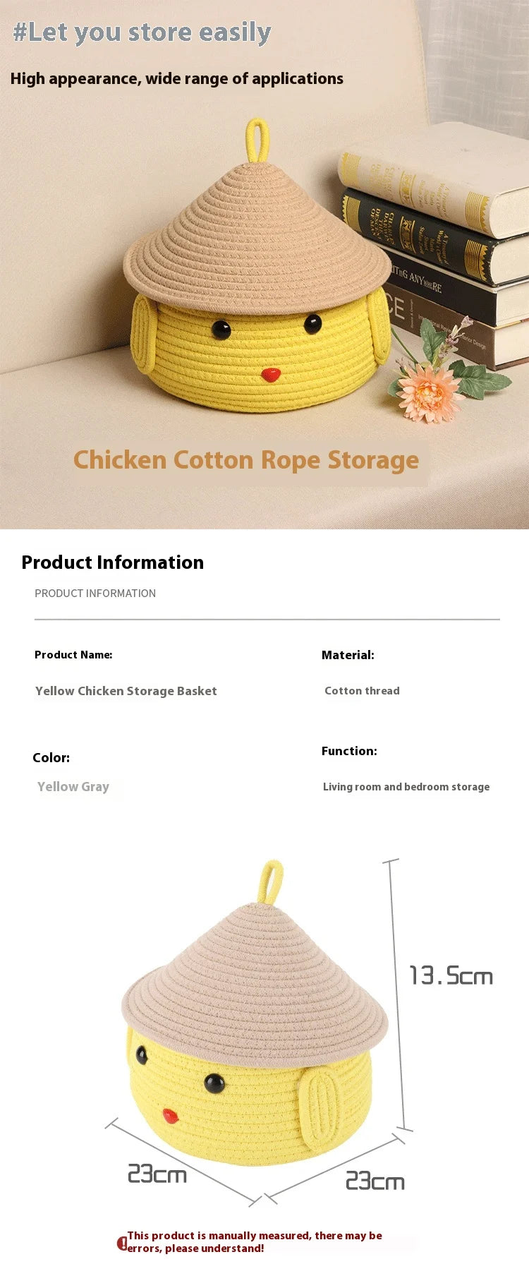 boîtes rangement tressées jaune beige enfantines decoratives chapeaux livres fleur artificielle simple moderne