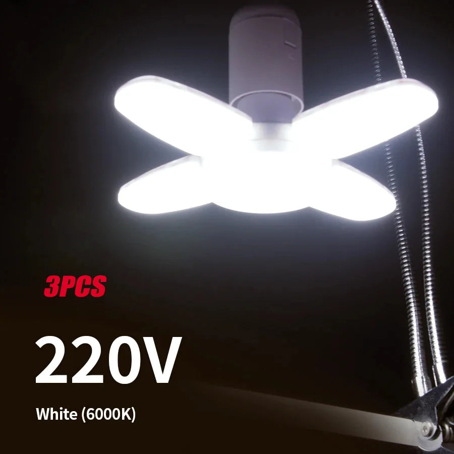 lampe led blanc moderne e27 220v 28w 6500k angle ajustable 90 độ