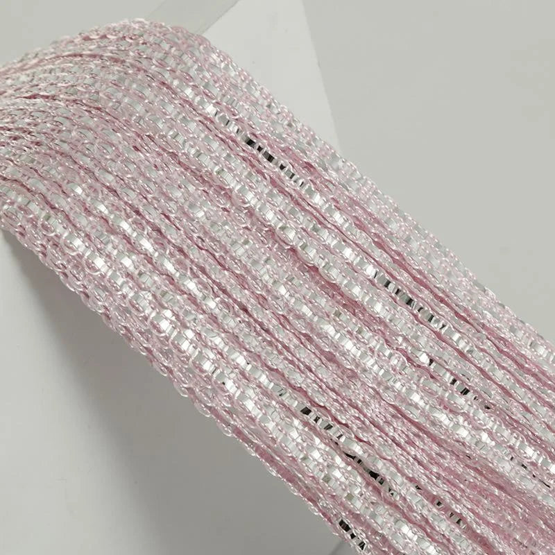 rideau doré strass argenté moderne élégant salon polyester 200x100cm