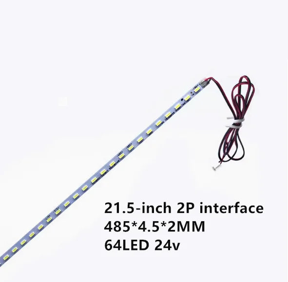 ruban led vert clair 19 20 21.5 pouces ligne continue moderne connecteur yeux
