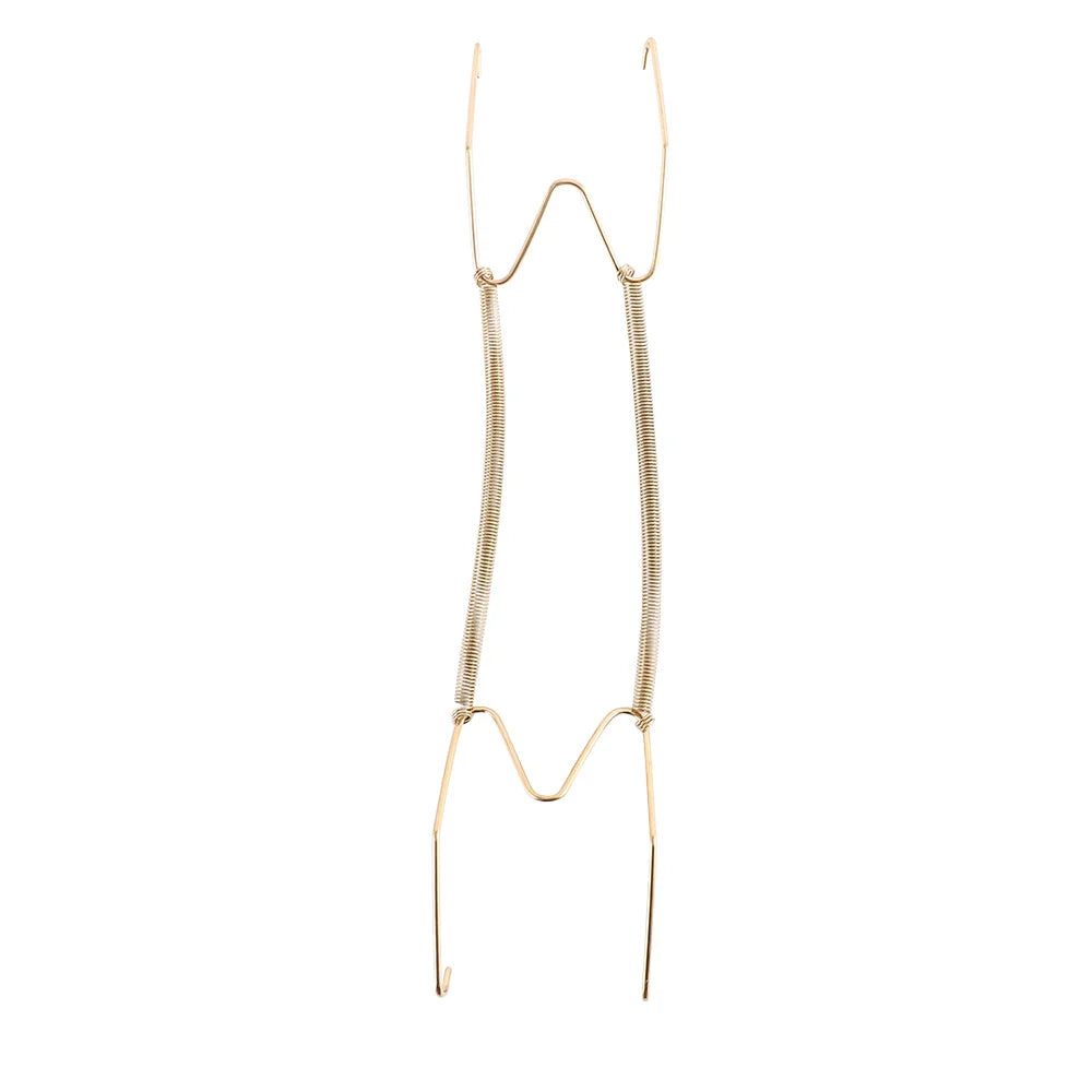 support assiettes doré moderne clips métalliques 10 12 14 16 pouces.linspace('', 2)