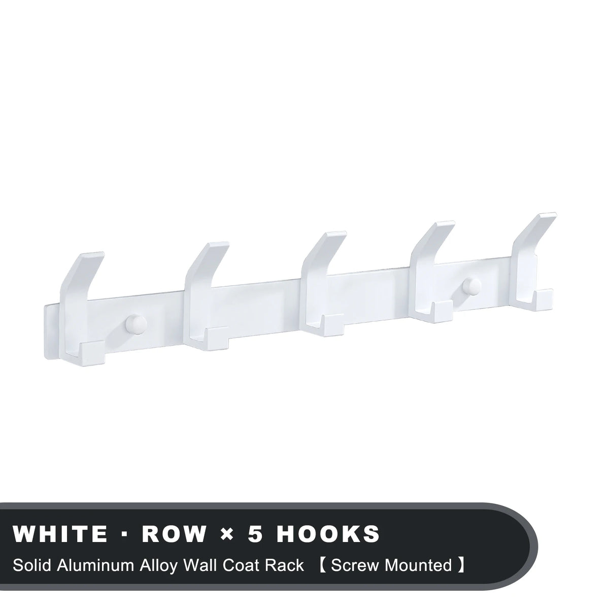 porte serviettes mural blanc moderne crochets cordons rangement salle bain minimaliste