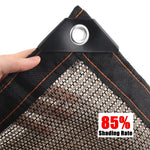 Voile d'ombrage rouge pour protection solaire jardin