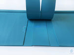 rideau protection lave vaisselle bleu rayures horizontales moderne anti éclaboussures transparent opacité.gca