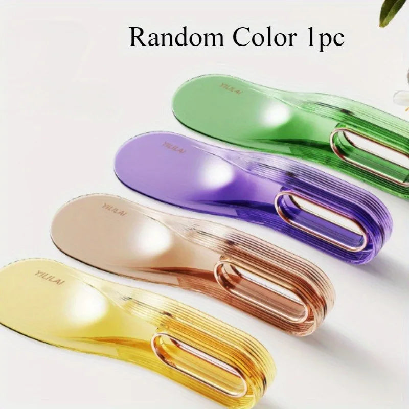 support lit transparent moderne adhésif vert violet doré jaune lavable main