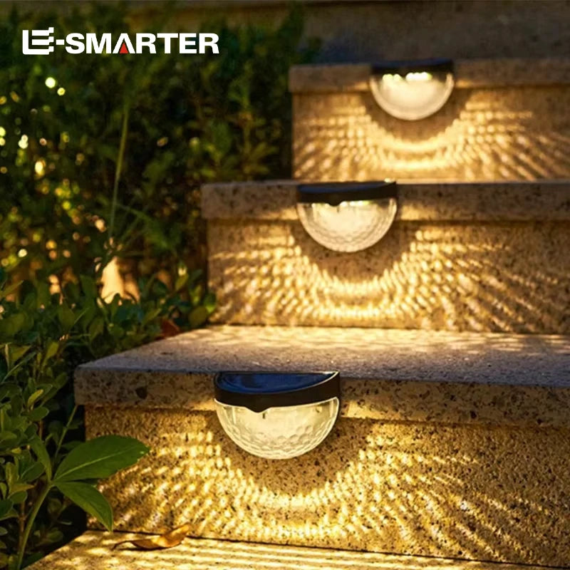 applique murale solaire moderne noir perforée adhésive led transparentextérieur balconurgence