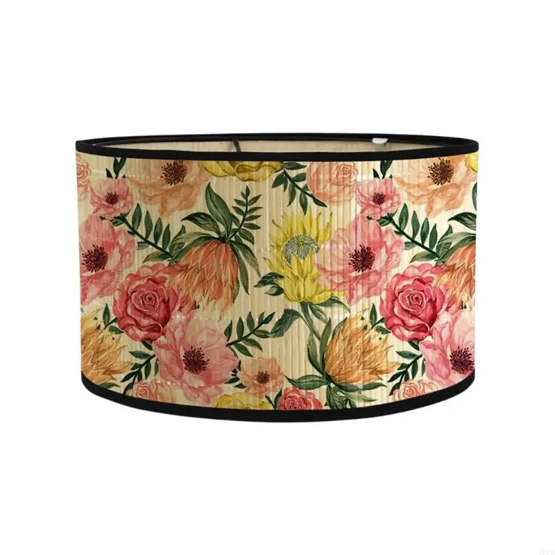 abat jour multicolore fleurs géométrique classique instructions assemblage opaques vintage Jaune Vert Bleu Noir