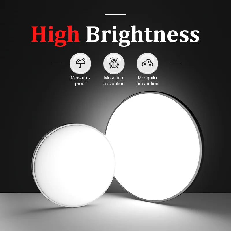 lampe led moderne éclairage intérieur blanc waterproof murale 220v flux lumineux élevé salles bain