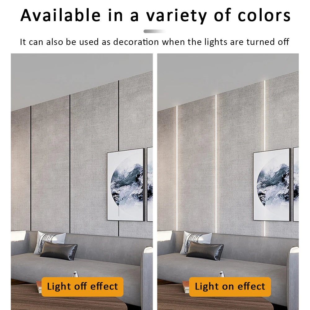 profil led noir blanc moderne 12v certification ul cem lvd rohs led ceiling profile