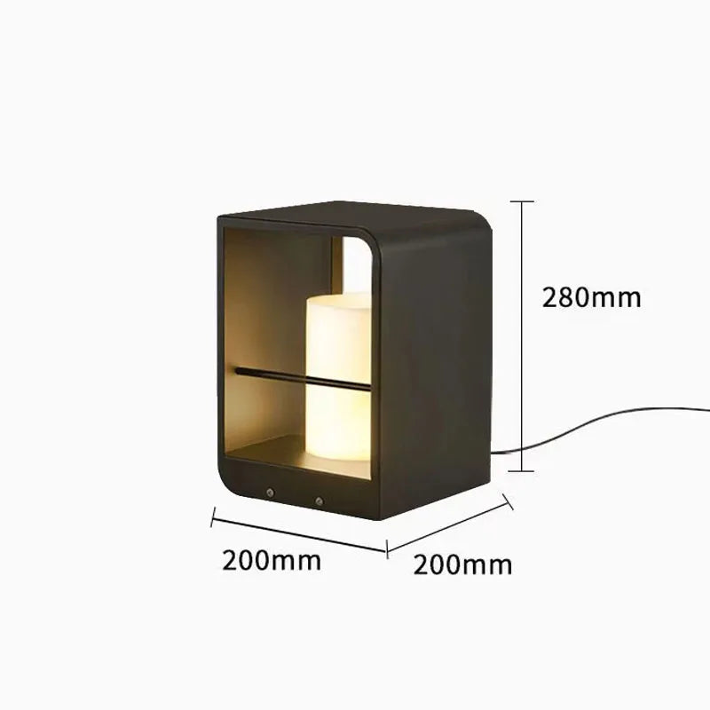 lampe sol moderne éclairage extérieur led ip65 ac 85 265v noir inoxydable