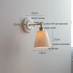 lampe murale moderne blanc doré interrupteur chaîne coquille motif lune soleil chambre cuisine