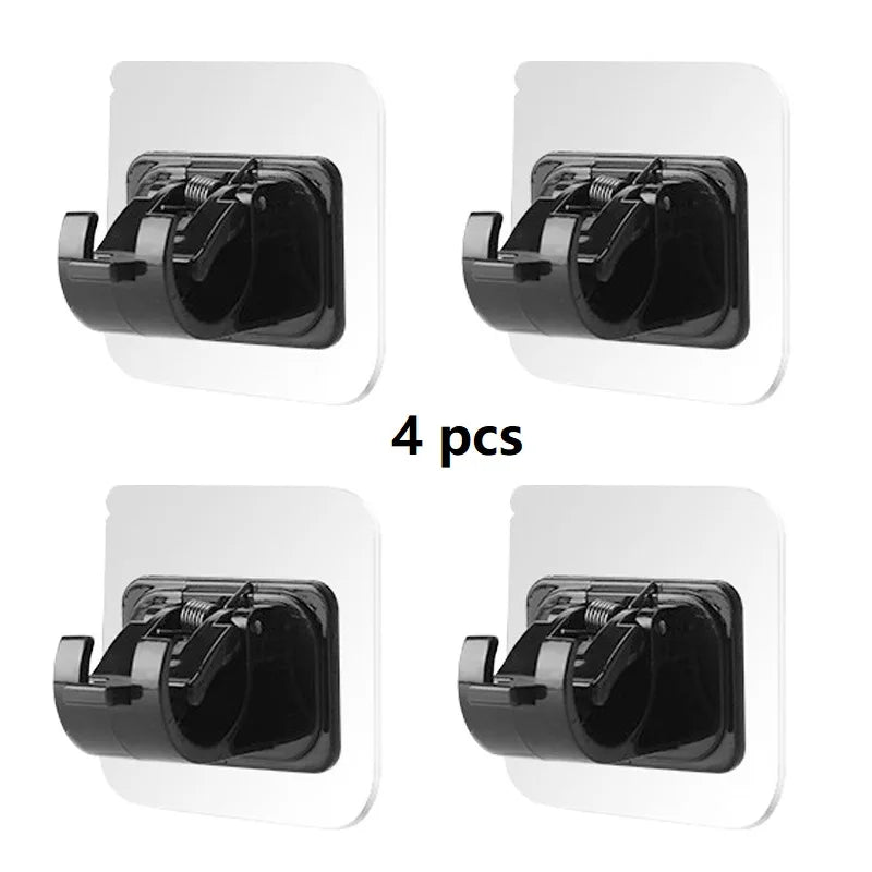 porte coudes rideau adhésifs transparents modernes accessoires rideaux ajustables clips crochets anneaux boucles plastique