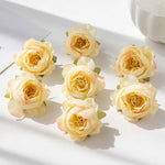 fleurs artificielles pivoine roses feuilles vertes decoration mariage anniversaire intérieur classique multicolore