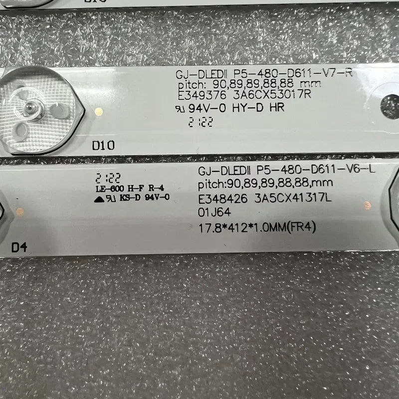 bandes led argentées rectangulaires modernes sans fil connecteurs led opaques