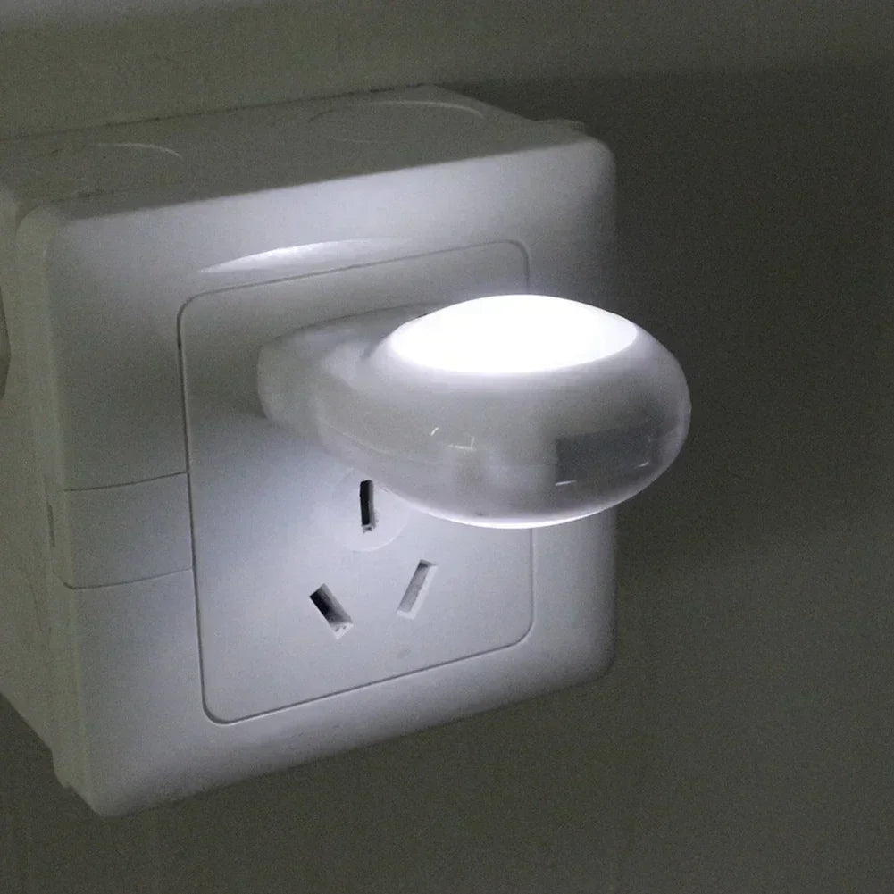 veilleuse led transparente moderne rechargeable adhésive nuit blanc flux lumineux faible prise usb tactile