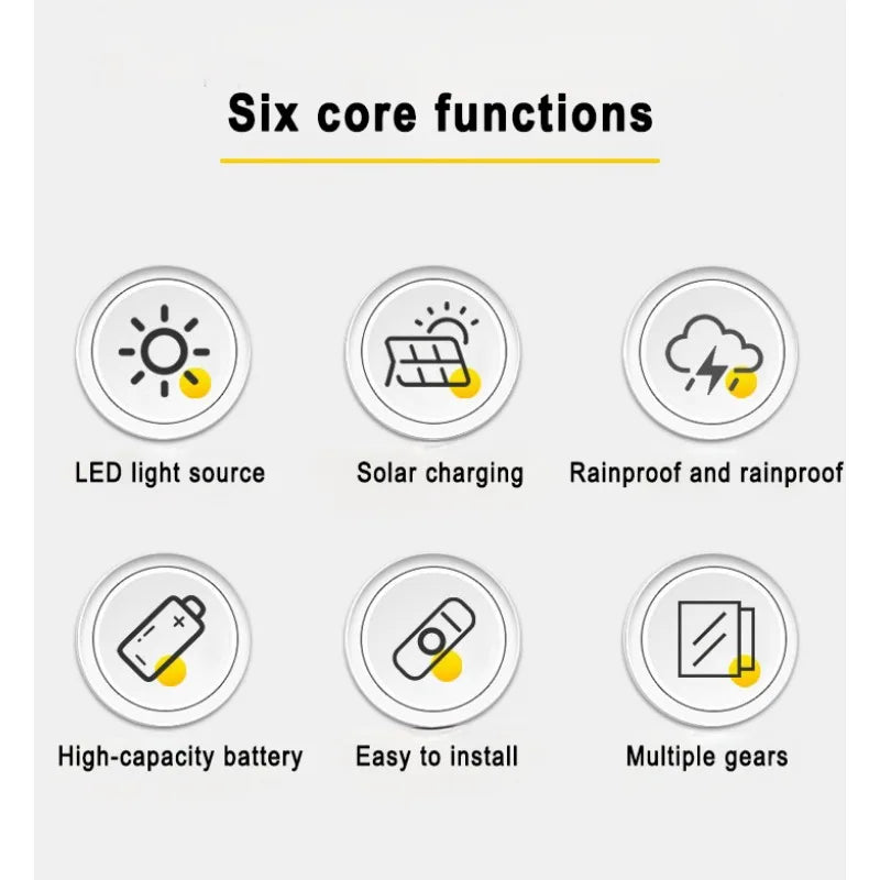 lampe murale solaire ip65 étanche led noir cadre doré verre opalin rétro capteur mouvement
